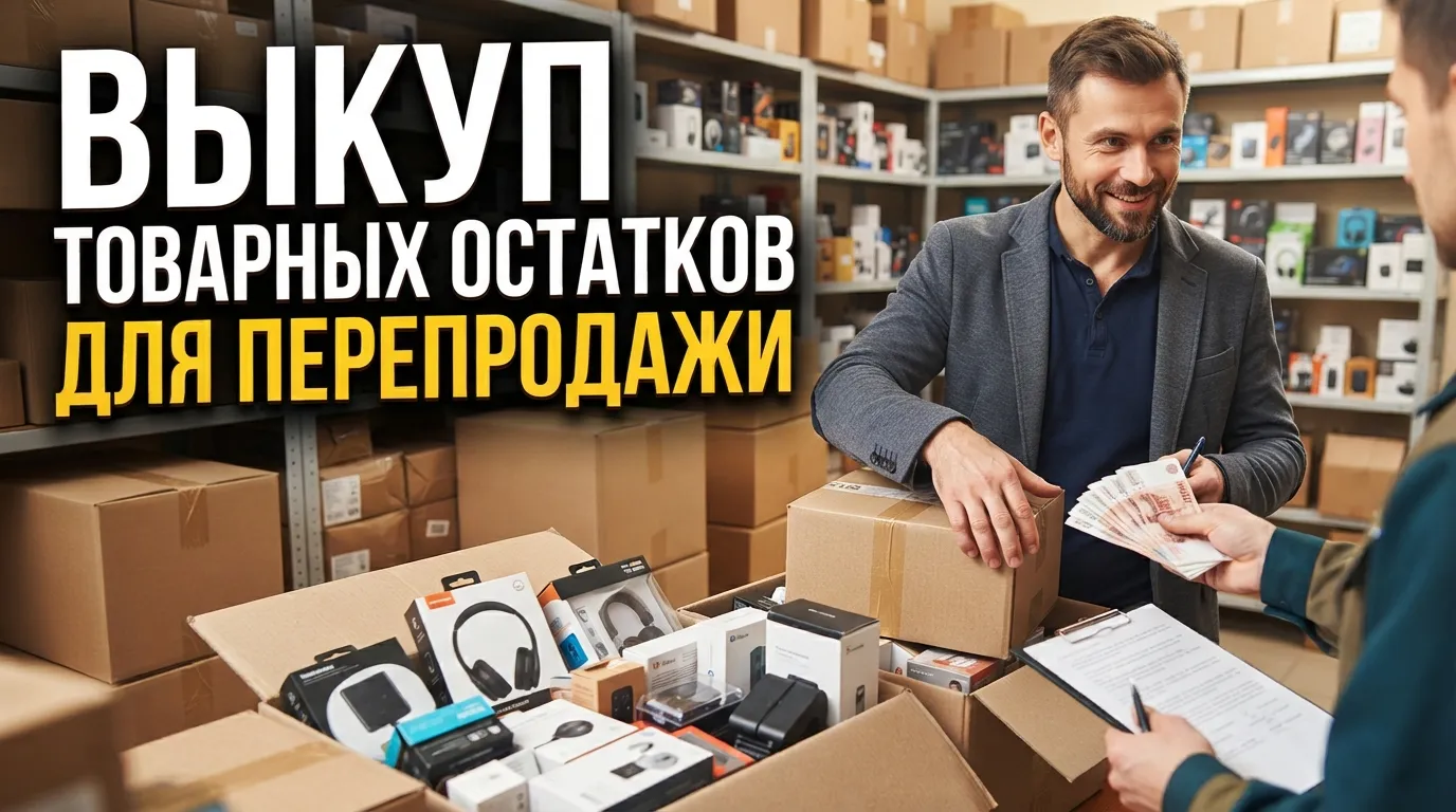 Как выкупать товарные остатки закрывающихся магазинов для перепродажи на Авито