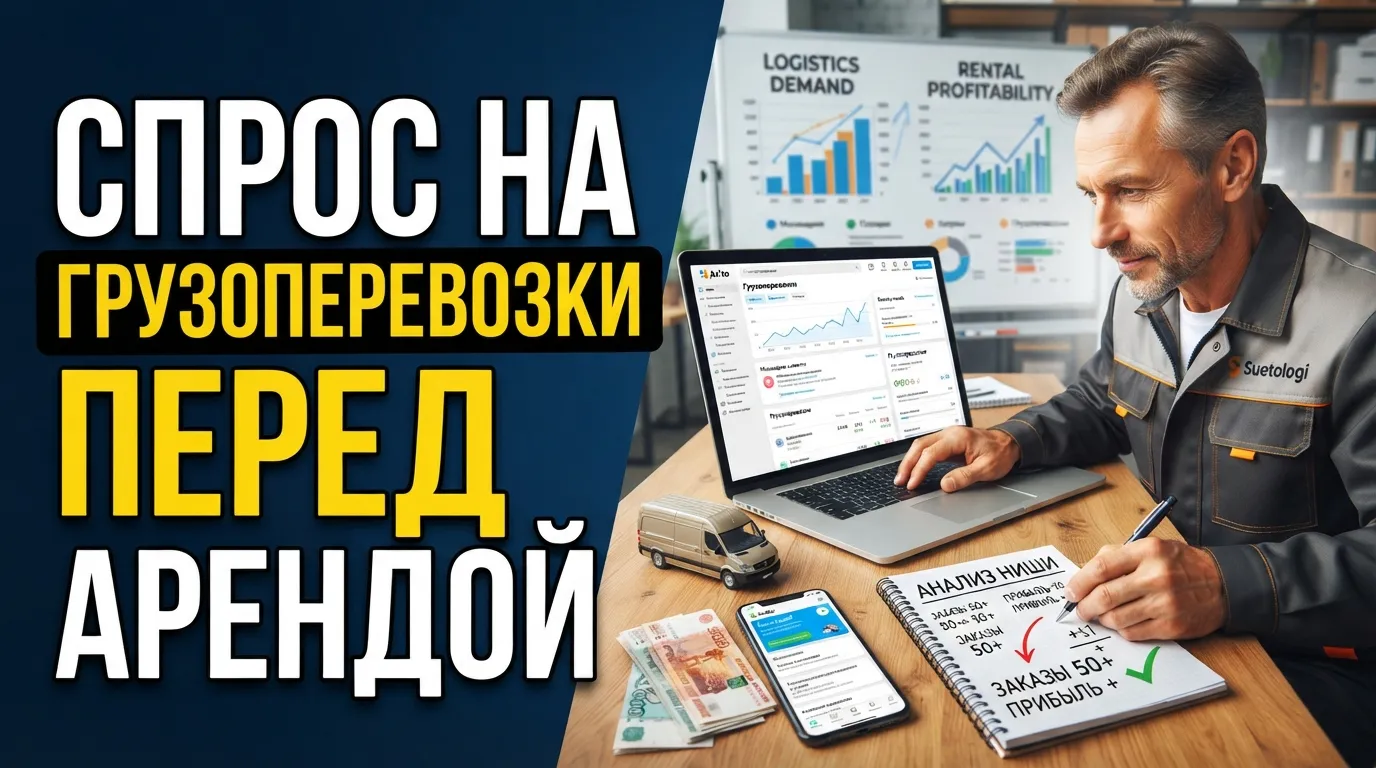 Как оценить спрос и маржинальность в нише грузоперевозок на Авито перед арендой транспорта