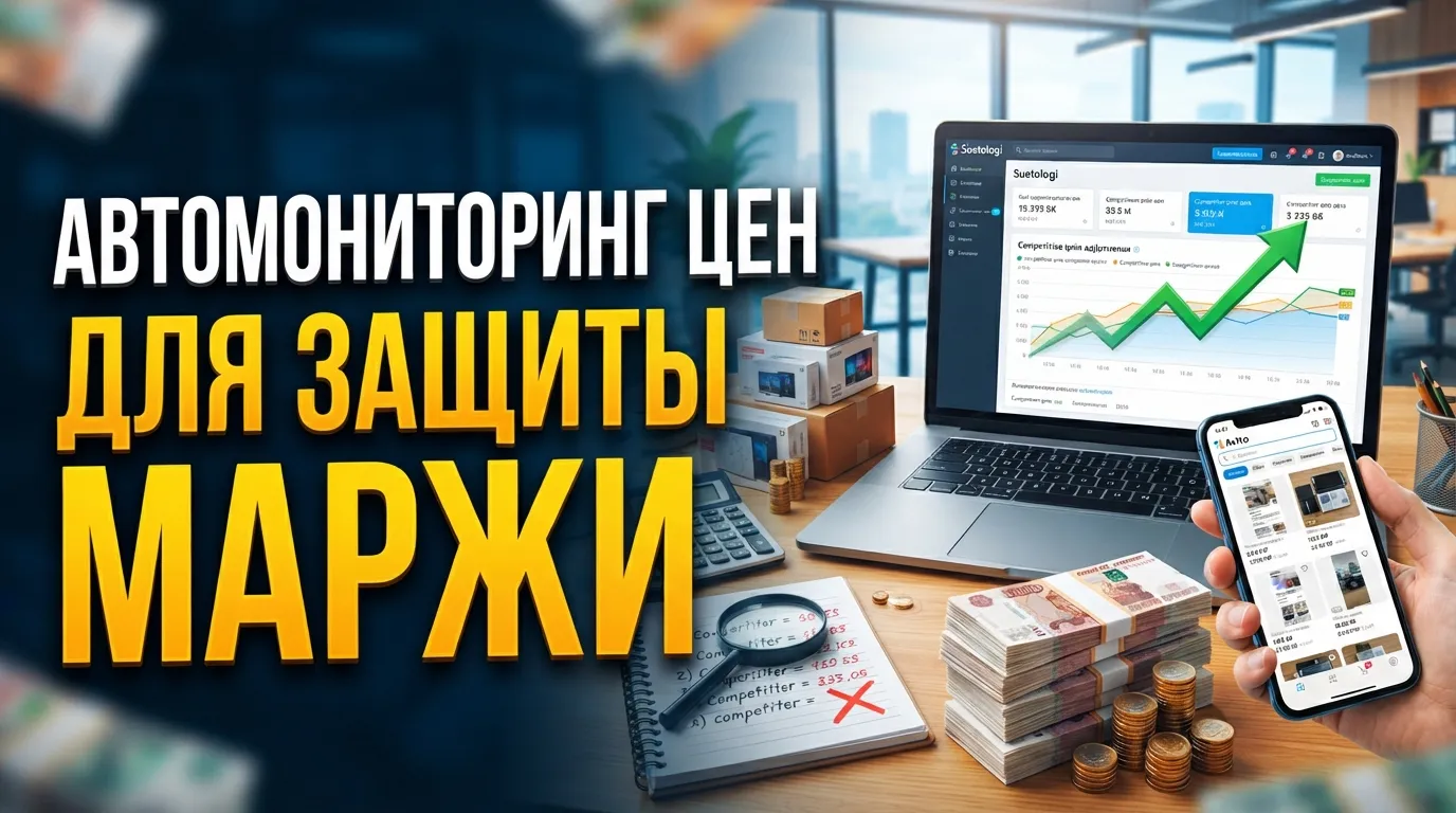 Автоматический мониторинг цен конкурентов на Авито: как не терять маржу из-за ручного анализа